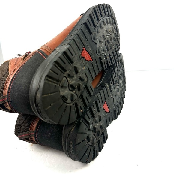 Red Wing Boots Mens 7.5 Brown Leather Lace Up Safety Cap Toe Workwear 4803 - Picture 7 of 11